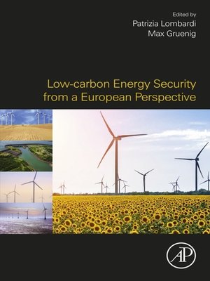 cover image of Low-carbon Energy Security from a European Perspective